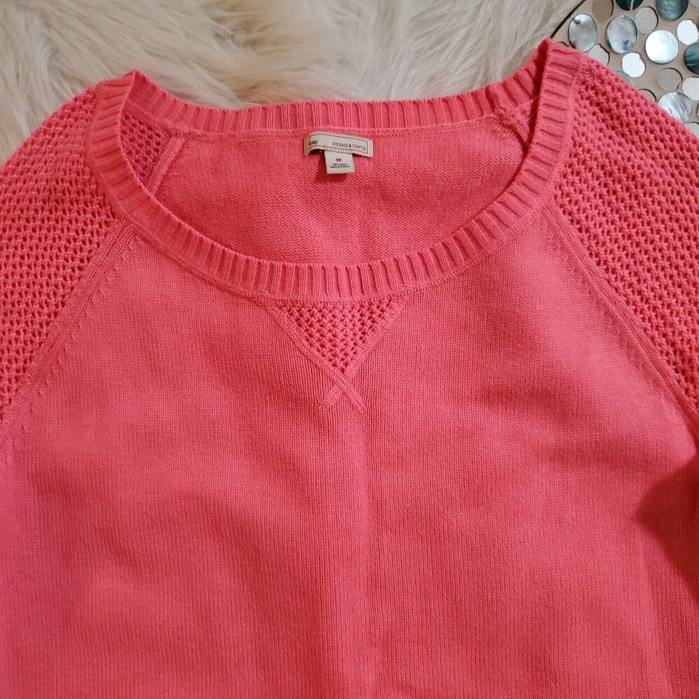 Gap Womens Basic Pullover Crewneck Sweater Size M… - image 4